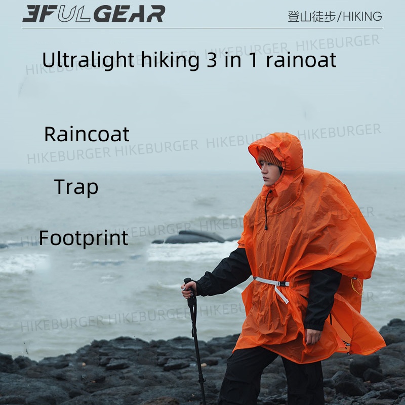 Rain Cover Backpack - 3F UL GEAR 3 in1 Rain