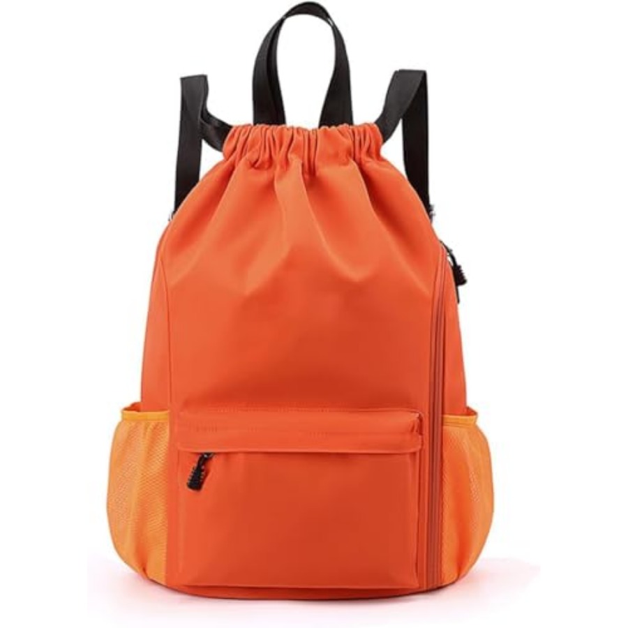 Drawstring Gym Bag - Waterproof Drawstring Gym Backpack Bag for