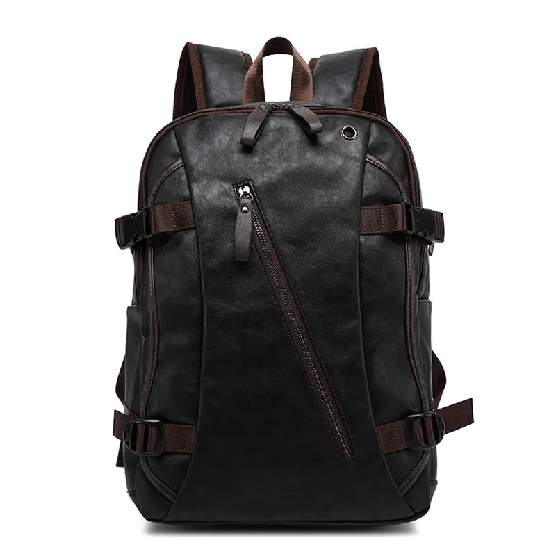Leather Backpack Vintage - new vintage men backpack fashion style
