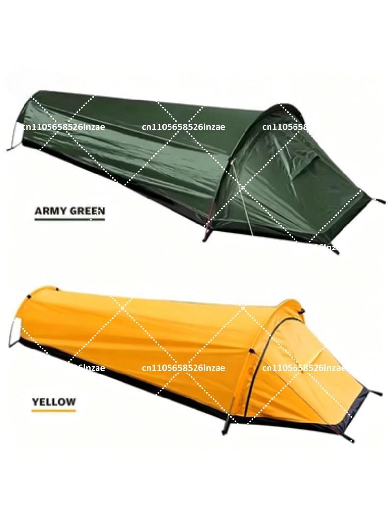 Hiking Backpack Waterproof - Ultralight Aluminum Pole Camping Tent for