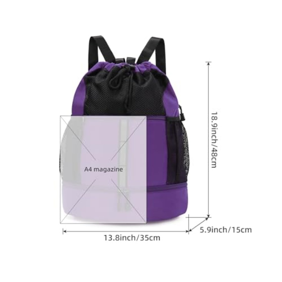 Drawstring Gym Bag Sports Back - огляд і ціна Drawstring Gym Bag