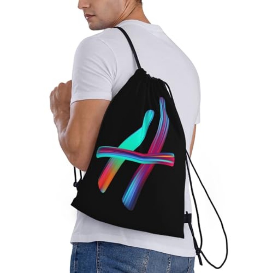 Drawstring Bags Initial Drawst - огляд і ціна Drawstring Gym Bag