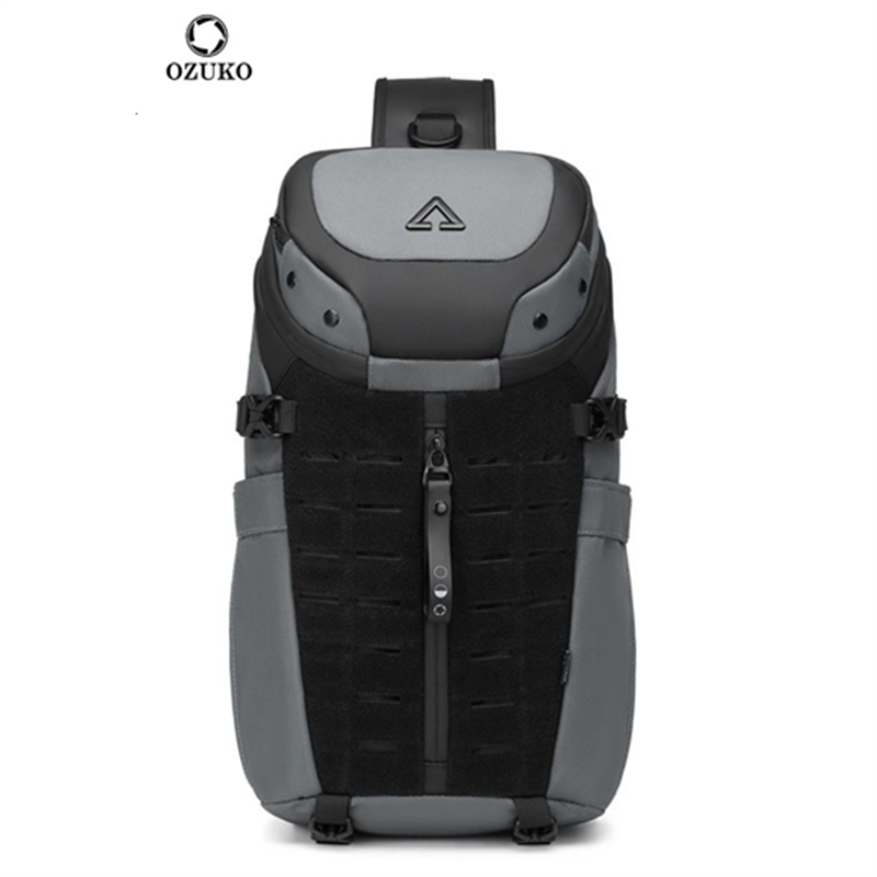 Ozuko Chest Bag Cross bag men  - огляд і ціна Travel Backpack Anti Theft