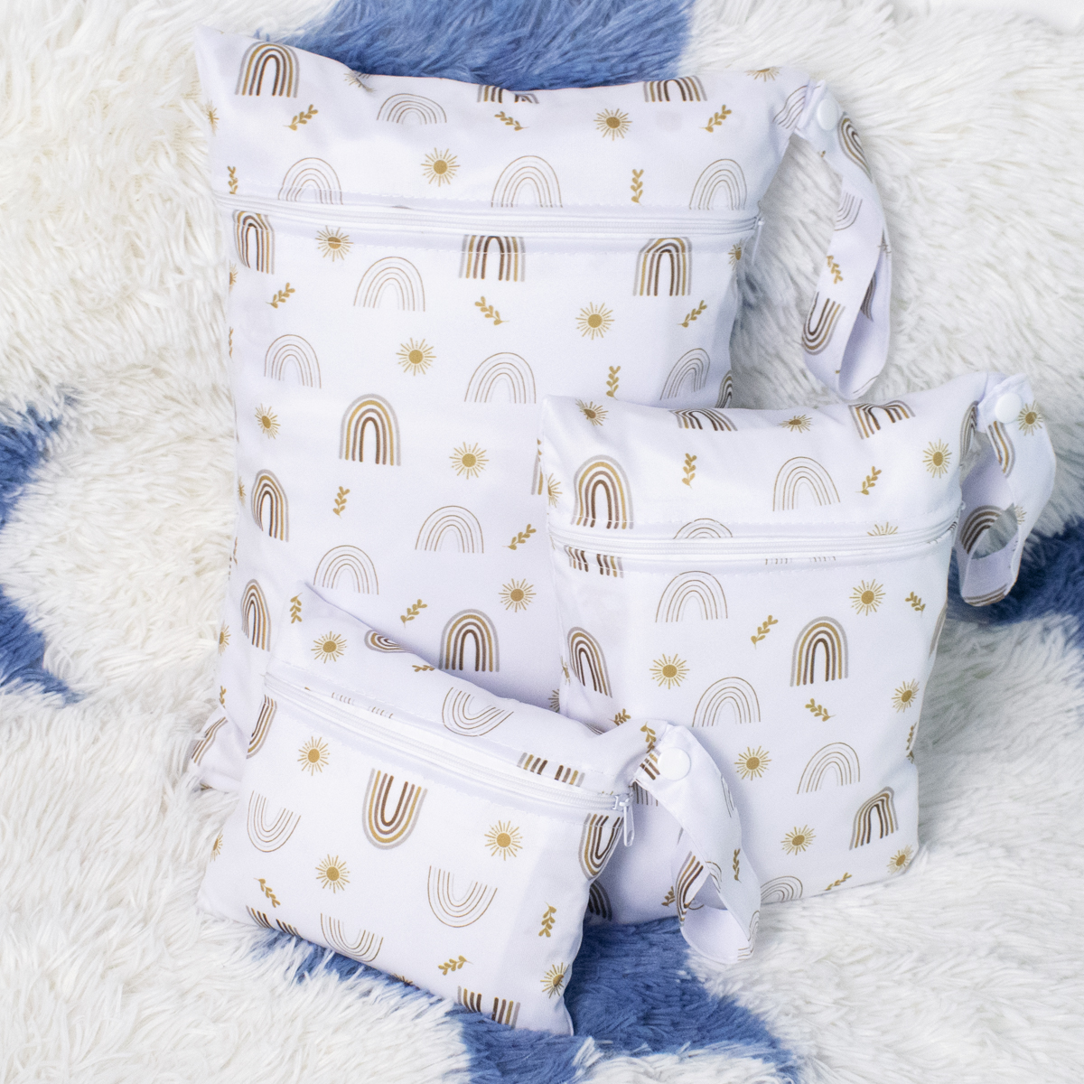 3PCS Travel Wash Cosmetic Bag  - огляд і ціна Backpack Diaper Bag