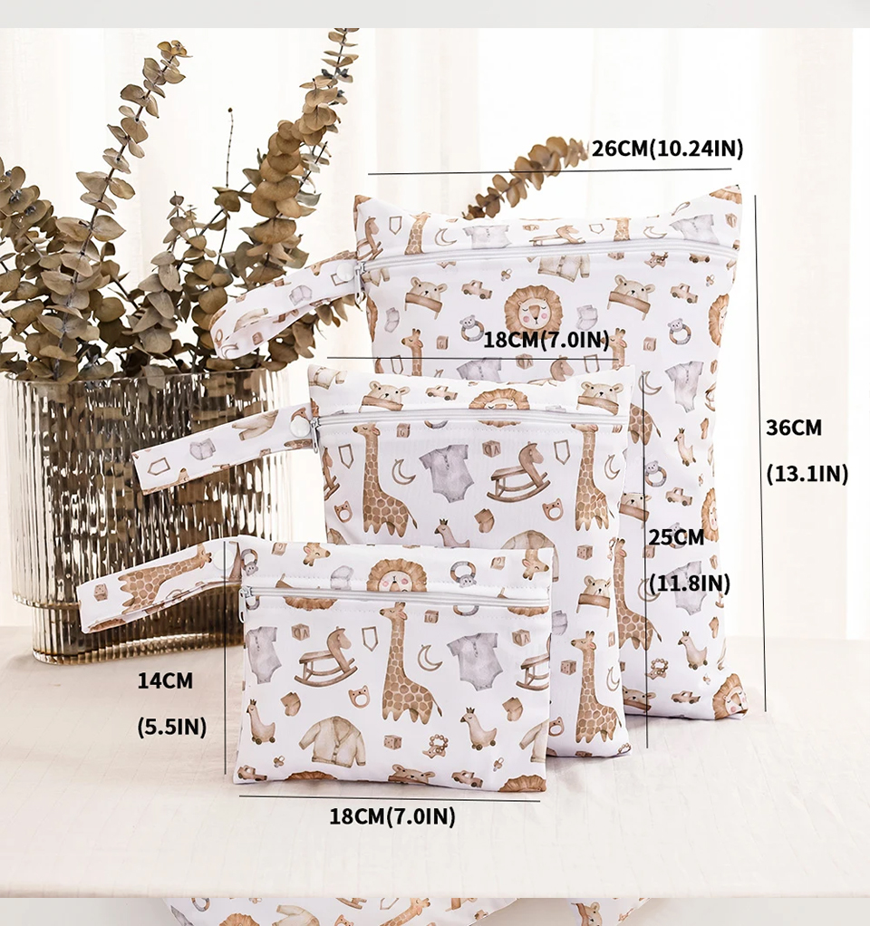 3PCS Travel Wash Cosmetic Bag  - огляд і ціна Backpack Diaper Bag