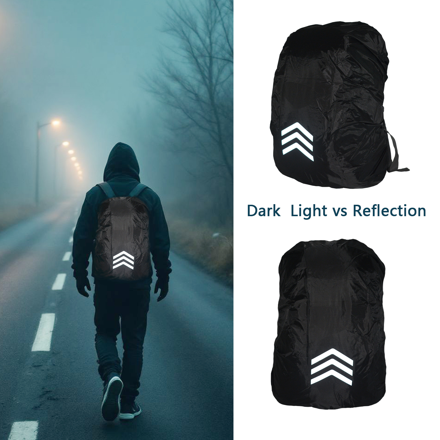 10-55L Waterproof Backpack Cas - огляд і ціна Rain Cover Backpack