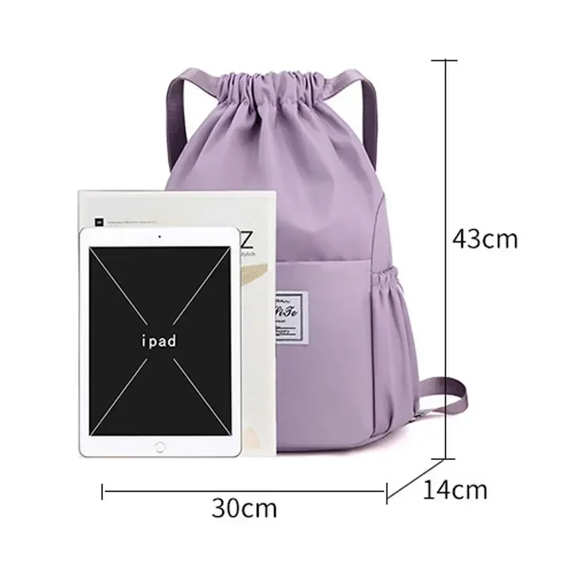 Sports Gym Drawstring Bag Wate - огляд і ціна Drawstring Gym Bag
