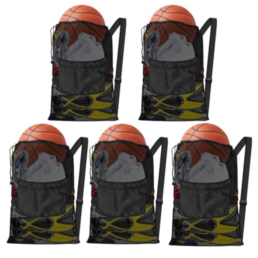 Drawstring Bag Heavy Duty Mesh - огляд і ціна Drawstring Gym Bag