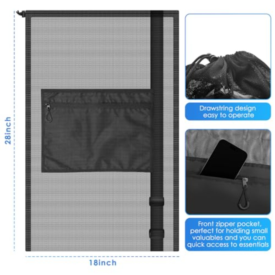 Drawstring Bag Heavy Duty Mesh - огляд і ціна Drawstring Gym Bag