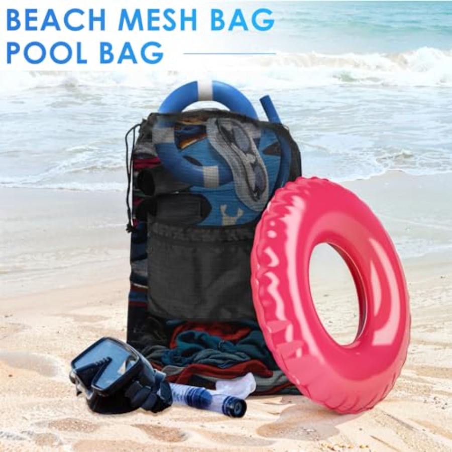 Drawstring Bag Heavy Duty Mesh - огляд і ціна Drawstring Gym Bag