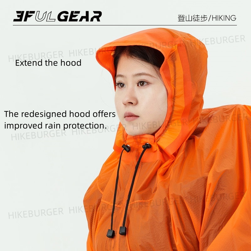 3F UL GEAR 3 in1 Rain Poncho O - огляд і ціна Rain Cover Backpack