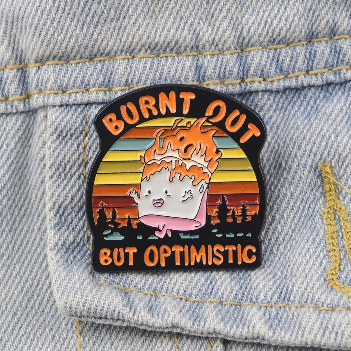 Fire Badges Enamel Pin Brooche - огляд і ціна Fashion Backpack Women
