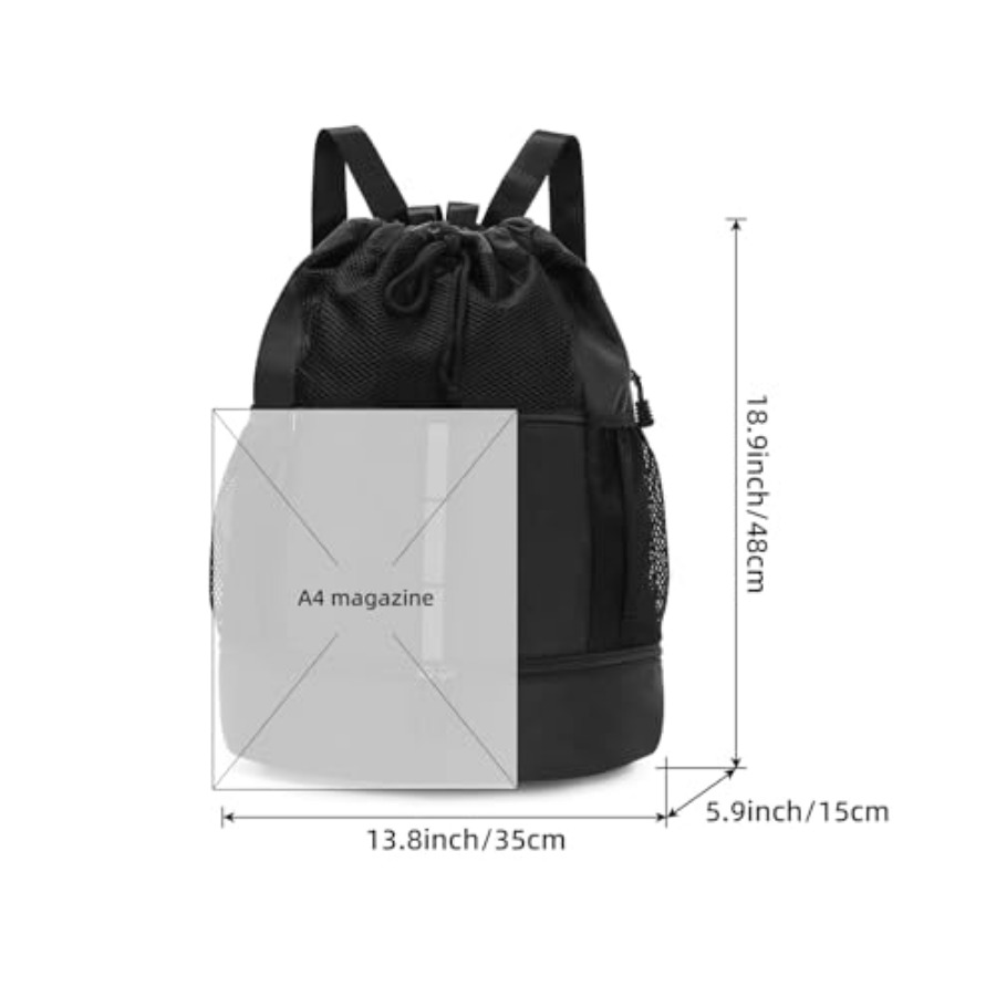 Drawstring Gym Bag Sports Back - огляд і ціна Drawstring Gym Bag