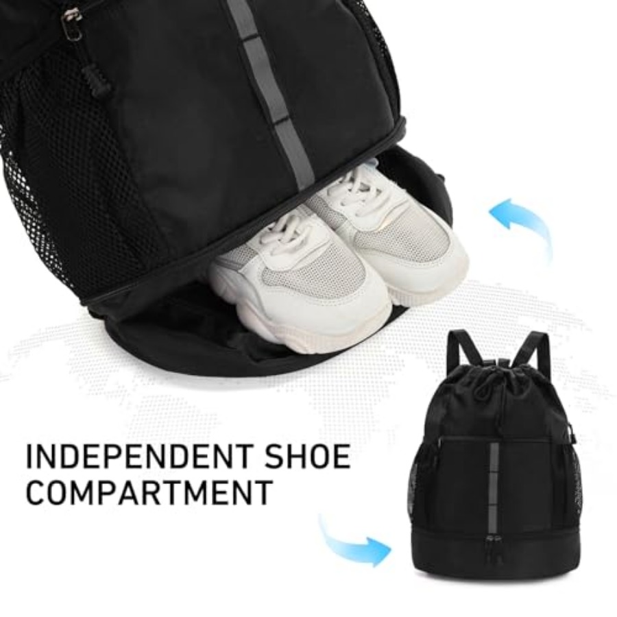 Drawstring Gym Bag Sports Back - огляд і ціна Drawstring Gym Bag