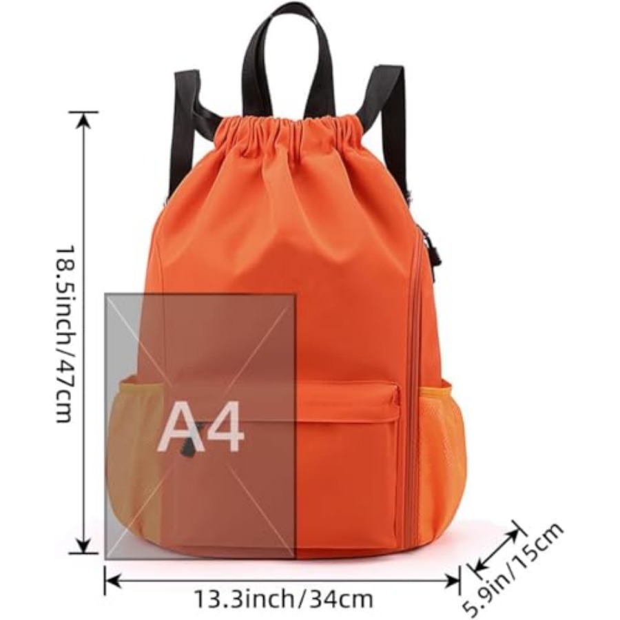 Waterproof Drawstring Gym Back - огляд і ціна Drawstring Gym Bag