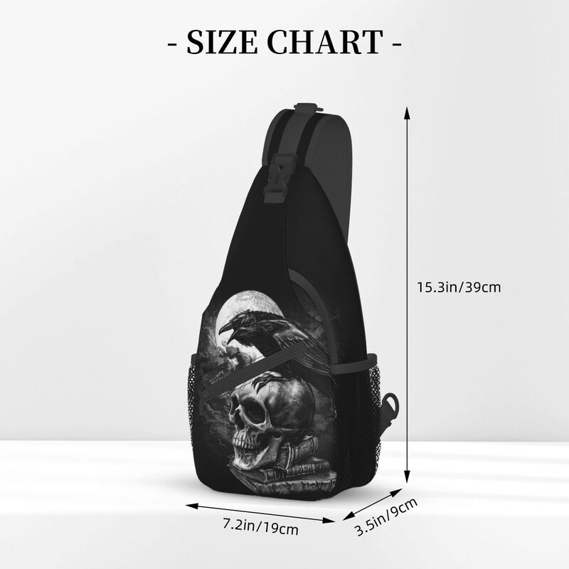 Crow The Skull Sling Crossbody - огляд і ціна Sling Backpack Shoulder