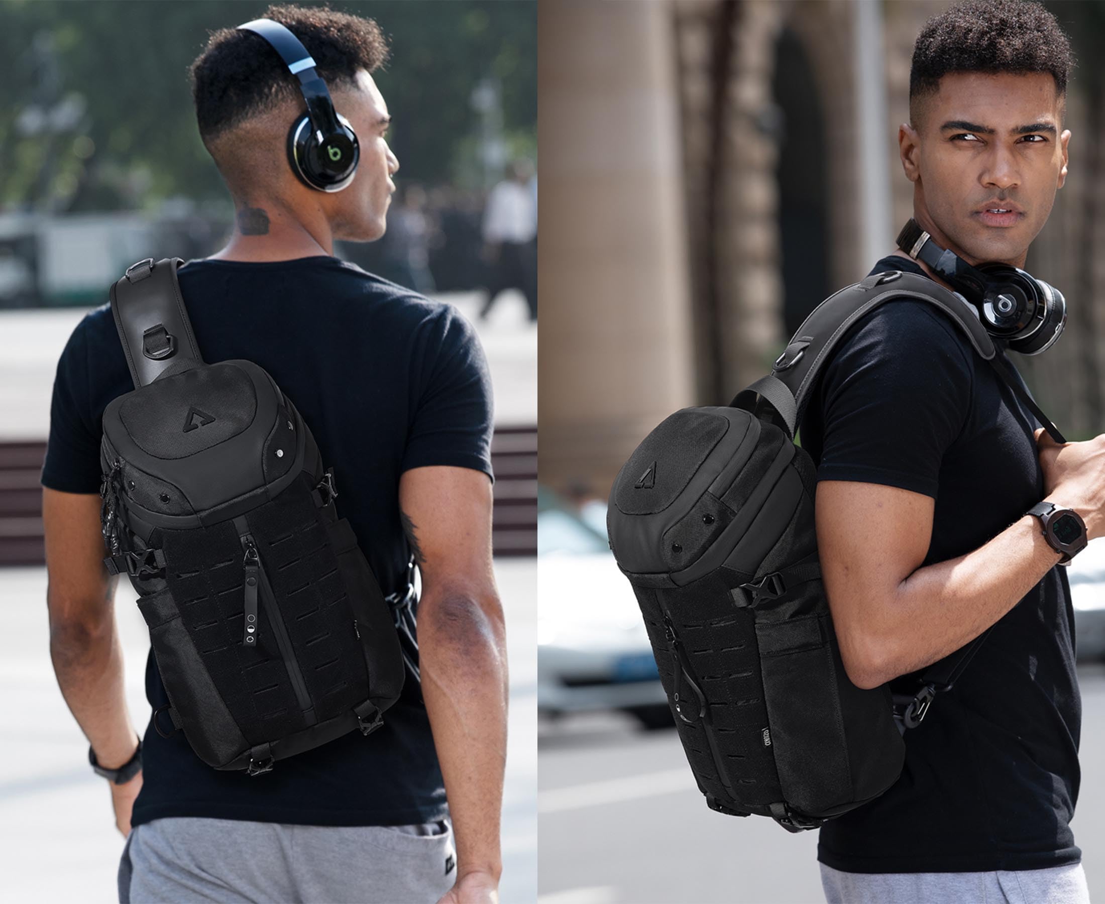 Anti Theft Sling Bag Shoulder  - огляд і ціна Sling Backpack Shoulder