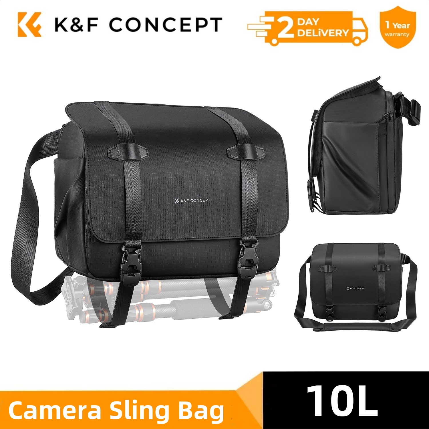 K&F CONCEPT 10L Camera Sling B - огляд і ціна Sling Backpack Shoulder