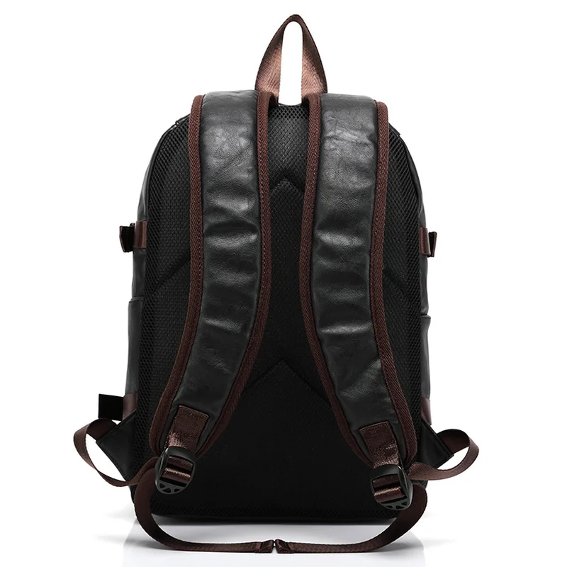 new vintage men backpack fashi - огляд і ціна Leather Backpack Vintage